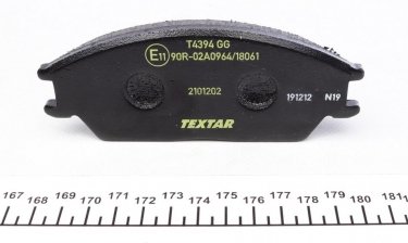 Тормозная колодка 2101202 TEXTAR – с звуковым предупреждением износа фото 4