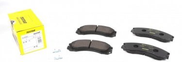 Купить 2137001 TEXTAR Тормозные колодки передние Lancer X 2.0 i Ralliart 4WD с звуковым предупреждением износа