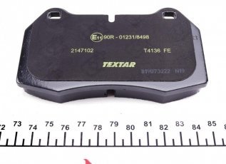 Гальмівна колодка 2147102 TEXTAR – подготовлено для датчика износа колодок фото 4