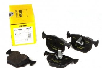 Купить 2148703 TEXTAR Тормозные колодки задние БМВ Х3 Е83 (2.0, 2.5, 3.0) подготовлено для датчика износа колодок