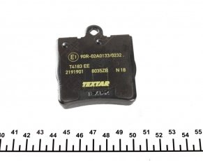 Тормозная колодка 2191901 TEXTAR – без датчика износа фото 4