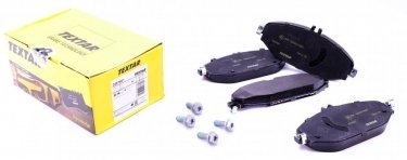 Купить 2207601 TEXTAR Тормозные колодки передние Мерседес 205 (2.0, 2.1) подготовлено для датчика износа колодок
