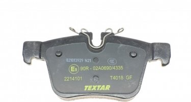 Тормозная колодка 2214101 TEXTAR – подготовлено для датчика износа колодок фото 4