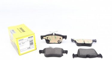 Купить 2223101 TEXTAR Тормозные колодки  S-Max (1.5, 2.0) с звуковым предупреждением износа