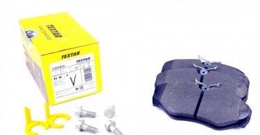 Купить 2309902 TEXTAR Тормозные колодки передние Espace 3 (2.2 dCi, 3.0 V6 24V) с датчиком износа