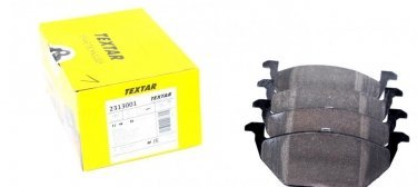 Купить 2313001 TEXTAR Тормозные колодки передние Леон (1.4, 1.6, 1.8, 1.9) без датчика износа
