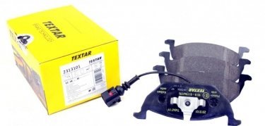 Купити 2313101 TEXTAR Гальмівні колодки передні Jetta (3, 4) з датчиком зносу