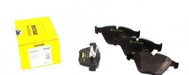 Купить 2331211 TEXTAR Тормозные колодки передние БМВ Е65 (Е65, Е66) подготовлено для датчика износа колодок