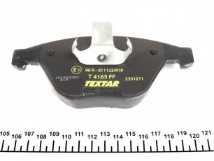Гальмівна колодка 2331211 TEXTAR – подготовлено для датчика износа колодок фото 4
