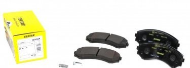 Купить 2348801 TEXTAR Тормозные колодки передние Grandis (2.0 DI-D, 2.4) с звуковым предупреждением износа