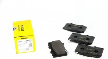 Купить 2352402 TEXTAR Тормозные колодки передние Ленд Крузер (90, 100) (4.2, 4.5, 4.7) с звуковым предупреждением износа