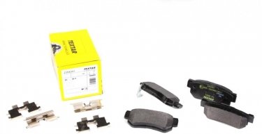 Купити 2354301 TEXTAR Гальмівні колодки задні Sportage (2.0, 2.7) с звуковым предупреждением износа
