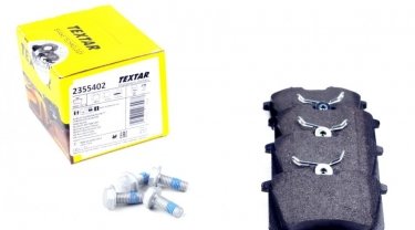 Купить 2355402 TEXTAR Тормозные колодки задние Пежо 308 (1.4, 1.6, 2.0) без датчика износа