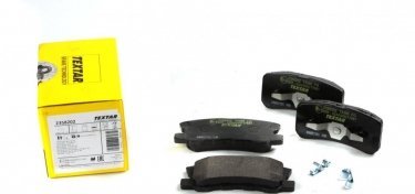 Купить 2358202 TEXTAR Тормозные колодки задние Аутленер (2, 3) (2.0, 2.2, 2.3, 2.4, 3.0) с звуковым предупреждением износа