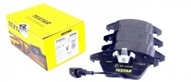 Купить 2358701 TEXTAR Тормозные колодки передние Туран (1.2, 1.4, 1.6, 1.9, 2.0) с датчиком износа