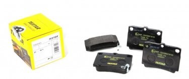 Купить 2359301 TEXTAR Тормозные колодки задние Паджеро Спорт (1, 2) с звуковым предупреждением износа
