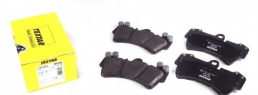 Купить 2369302 TEXTAR Тормозные колодки передние Ауди Ку7 (3.0, 3.6, 4.1, 4.2, 5.9) подготовлено для датчика износа колодок