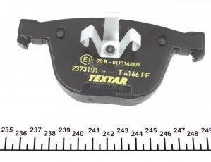 Тормозная колодка 2373101 TEXTAR – подготовлено для датчика износа колодок фото 4