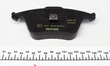 Тормозная колодка 2376201 TEXTAR – с датчиком износа фото 6