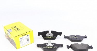 Купить 2379401 TEXTAR Тормозные колодки передние БМВ Х1 Е84 (xDrive 23 d, xDrive 25 i, xDrive 28 i) подготовлено для датчика износа колодок