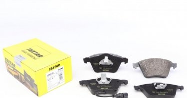 Купить 2380101 TEXTAR Тормозные колодки передние Superb (3.6 FSI, 3.6 V6) с датчиком износа
