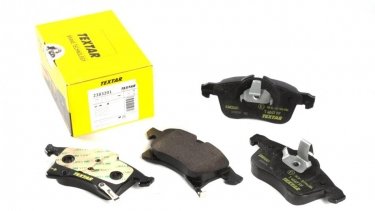 Купить 2383201 TEXTAR Тормозные колодки передние Зафира (А, Б) с звуковым предупреждением износа
