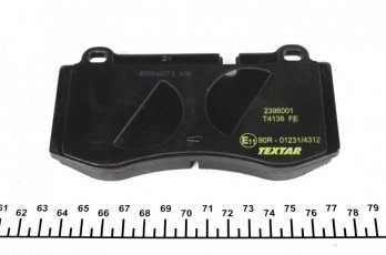 Тормозная колодка 2396001 TEXTAR – подготовлено для датчика износа колодок фото 4