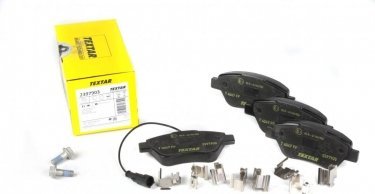 Купить 2397903 TEXTAR Тормозные колодки передние Фиорино (1.3 D Multijet, 1.4) с датчиком износа