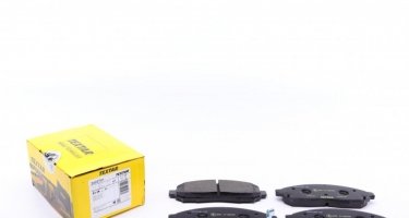 Купити 2422701 TEXTAR Гальмівні колодки передні Патфіндер (2.5 dCi, 2.5 dCi 4WD) с звуковым предупреждением износа