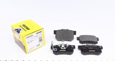 Купить 2423101 TEXTAR Тормозные колодки задние CR-V (2.0, 2.2 CTDi, 2.4 Vtec 4WD) с звуковым предупреждением износа