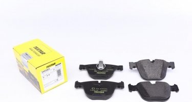 Купить 2445801 TEXTAR Тормозные колодки задние БМВ Х5 (Е70, Ф15) 4.4 подготовлено для датчика износа колодок