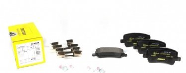 Купить 2449601 TEXTAR Тормозные колодки задние ХС70 (2.0, 2.4, 2.5, 3.0, 3.2) без датчика износа