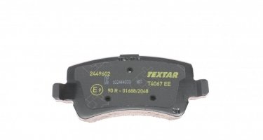 Тормозная колодка 2449602 TEXTAR – без датчика износа фото 4