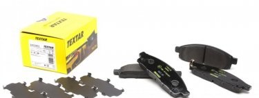 Купить 2452901 TEXTAR Тормозные колодки передние Pajero Sport 2 (2.5, 3.0, 3.2, 3.5) с звуковым предупреждением износа