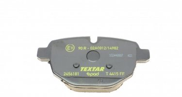 Тормозная колодка 2456181 TEXTAR – подготовлено для датчика износа колодок фото 4