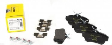 Купить 2457801 TEXTAR Тормозные колодки задние Скудо (1.6 D Multijet, 2.0 D Multijet) без датчика износа