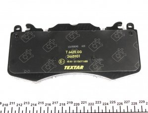 Тормозная колодка 2465901 TEXTAR – без датчика износа фото 4