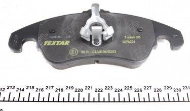 Гальмівна колодка 2474301 TEXTAR – з датчиком зносу фото 4