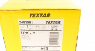 Тормозная колодка 2483901 TEXTAR – с датчиком износа фото 3