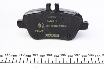 Тормозная колодка 2484801 TEXTAR – подготовлено для датчика износа колодок фото 3
