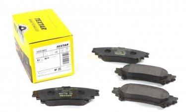 Купить 2491801 TEXTAR Тормозные колодки задние Лексус РХ (2.7, 3.5) без датчика износа
