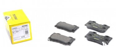 Купить 2499501 TEXTAR Тормозные колодки задние Ку Икс (3.0, 3.7, 5.0) с звуковым предупреждением износа