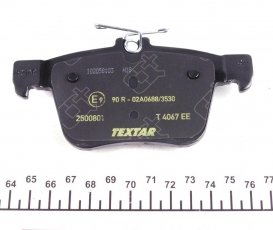 Тормозная колодка 2500801 TEXTAR – без датчика износа фото 3