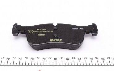 Тормозная колодка 2501401 TEXTAR – подготовлено для датчика износа колодок фото 3