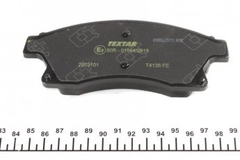 Тормозная колодка 2503101 TEXTAR – с звуковым предупреждением износа фото 4