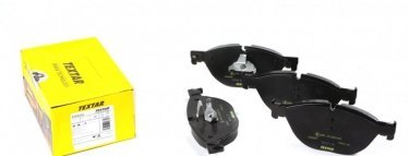 Купить 2504501 TEXTAR Тормозные колодки передние 6-series (F06, F12, F13) (3.0, 4.0, 4.4) подготовлено для датчика износа колодок