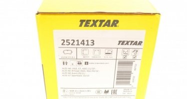 Тормозная колодка 2521413 TEXTAR – с датчиком износа фото 4