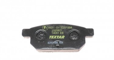 Гальмівна колодка 2525801 TEXTAR – с звуковым предупреждением износа фото 6