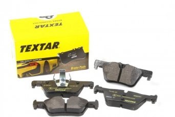 Купить 2530701 TEXTAR Тормозные колодки задние БМВ Х3 Ф25 (xDrive 28 i, xDrive 35 i) подготовлено для датчика износа колодок