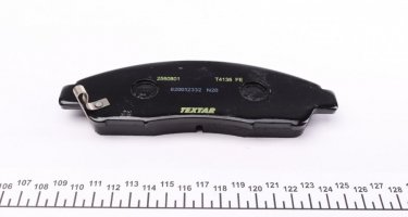 Гальмівна колодка 2560801 TEXTAR – с звуковым предупреждением износа фото 5